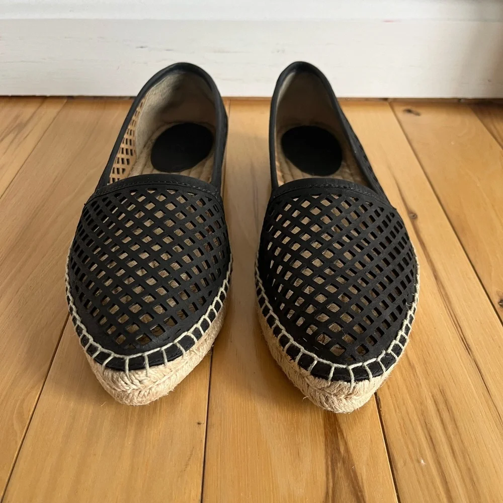 FRYE Lee A Line Perforated Espadrilles Women’s Slip on Shoes Size 8.5